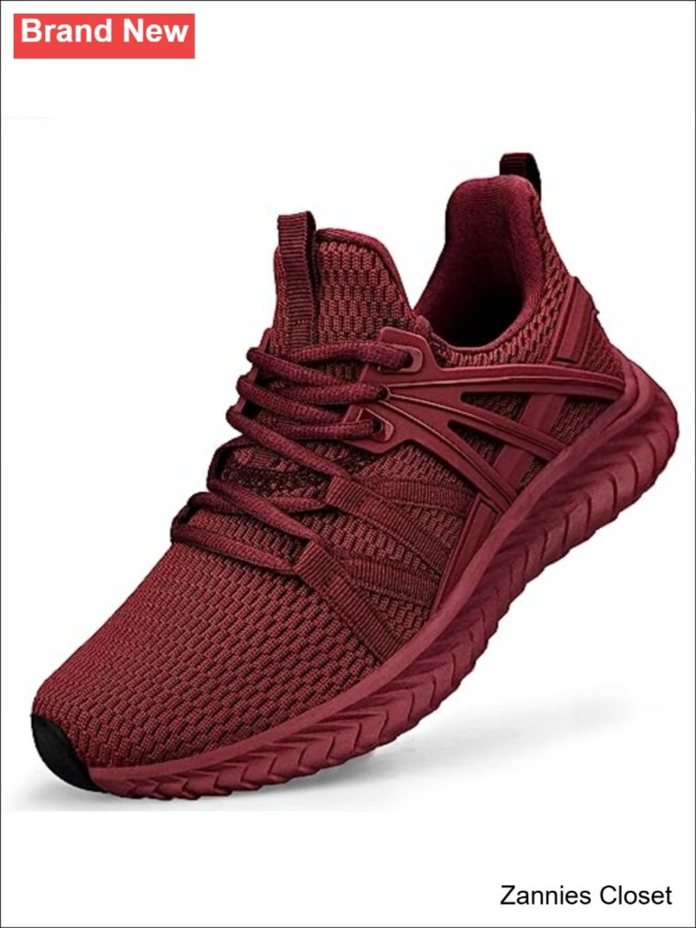 ✨ Abboos Womens Slip On Running Sneakers Walking Tennis Shoes Lightweight